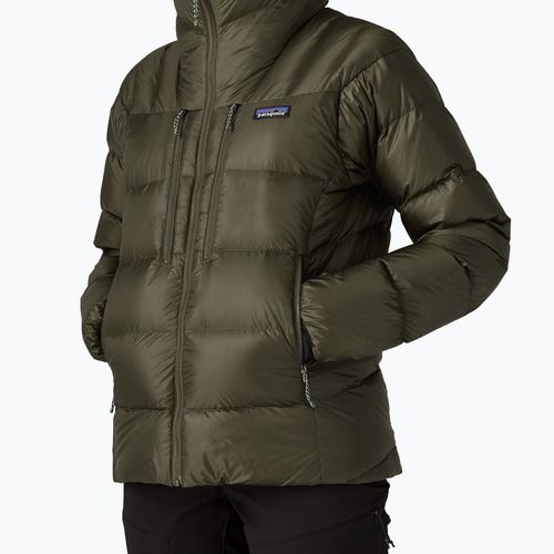 Patagonia women's down jacket Fitz Roy Down Hoody pine needle green