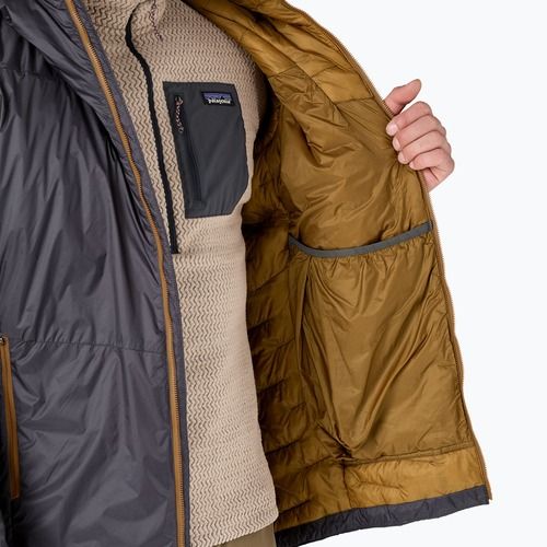 Patagonia men's down jacket DAS Light Hoody smolder blue