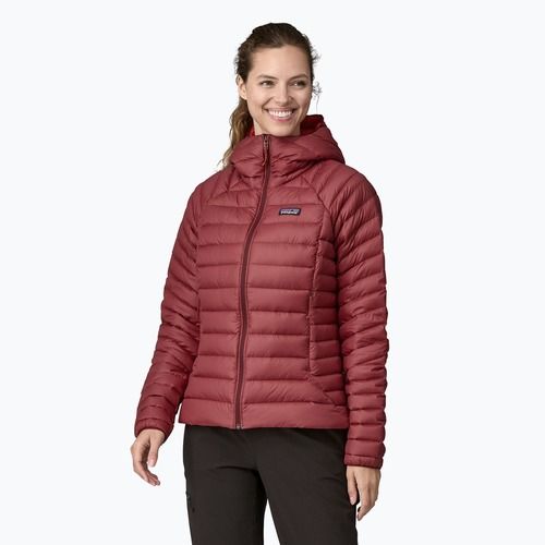 Women's Patagonia Down Sweater Hoody oxide red