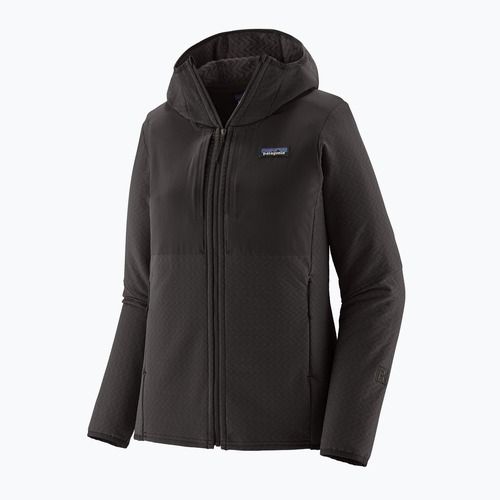 Women's softshell jacket Patagonia R2 CrossStrata Hoody black