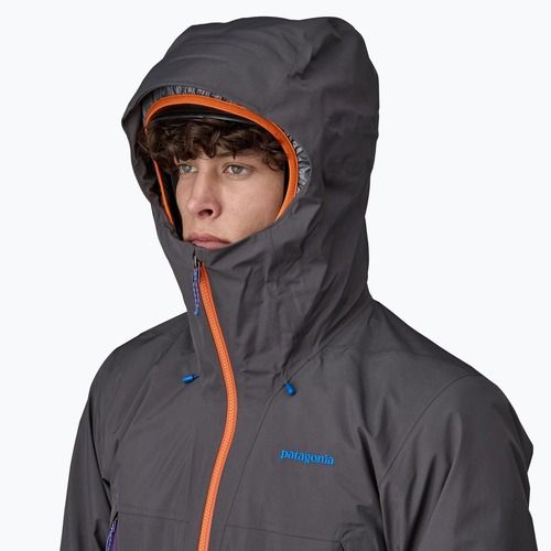 Men's Patagonia Super Free Alpine forge grey rain jacket