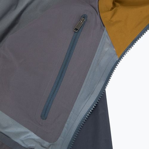 Men's Patagonia Super Free Alpine raptor brown rain jacket