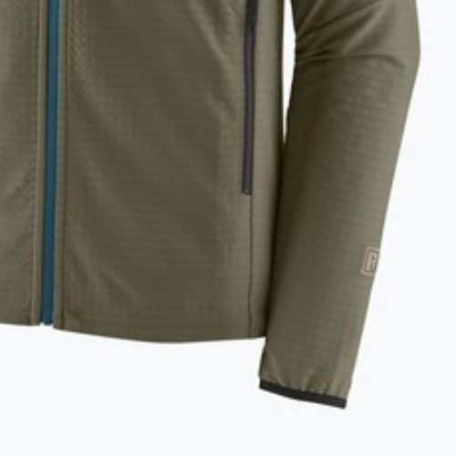 Patagonia men's R1 TechFace Hoody basin green sweatshirt
