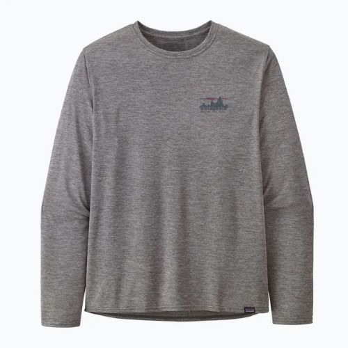 Men's Patagonia Cap Cool Daily Graphic Shirt 73 skyline/feather grey longsleeve