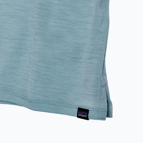 Men's Patagonia Cap Cool Merino Blend Graphic Shirt fitz roy strata/thermal blue