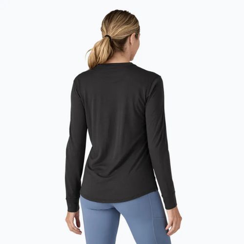 Women's Patagonia Cap Cool Merino Blend Longsleeve black