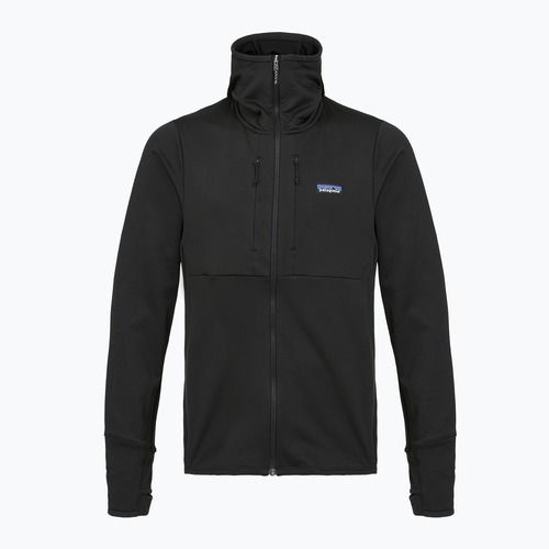 Men's Patagonia R1 Thermal Full Zip Hoody black