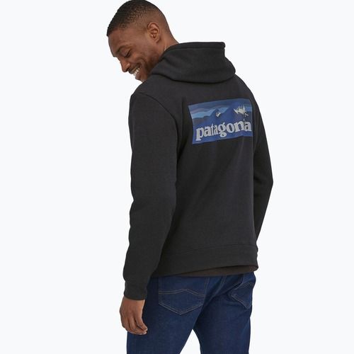 Patagonia Boardshort Logo Uprisal Hoody ink black