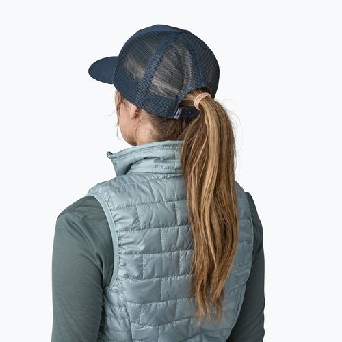 Patagonia P-6 Logo Trucker navy cap