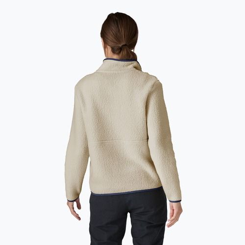Women's Patagonia Retro Pile fleece sweatshirt Marsupial natural
