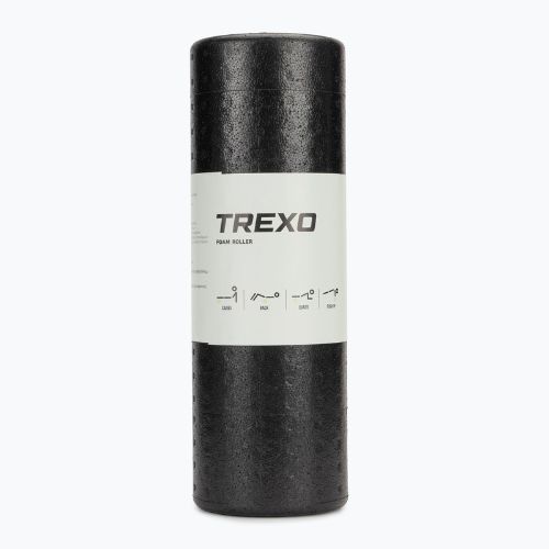 XTREXO Professional massage roller 45 cm black