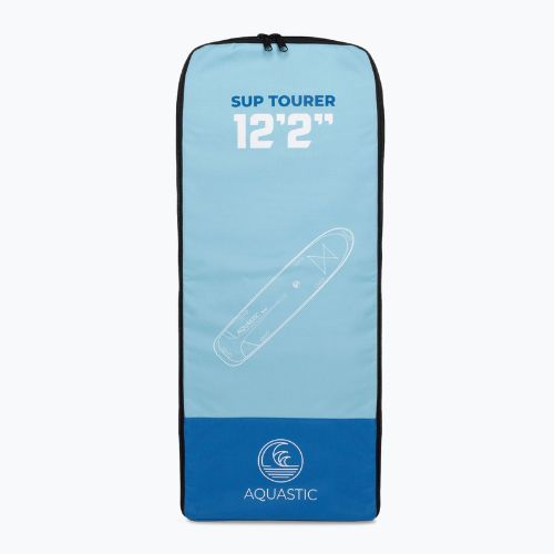 SUP AQUASTIC Tourer 12'2" board backpack blue