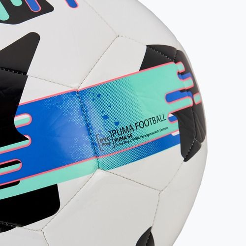 PUMA Orbita 6 MS football puma white/bluemazing/electric peppermint size 4