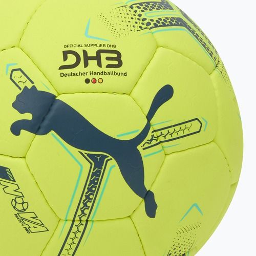 PUMA Nova Match Pro fizzy apple/grey skies handball size 2