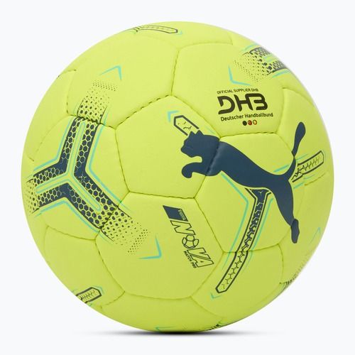 PUMA Nova Match Pro fizzy apple/grey skies handball size 2
