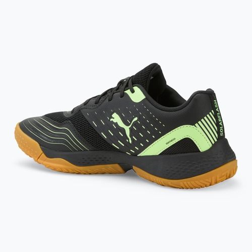 PUMA Solarflash III indoor sports shoe puma black/fizzy apple