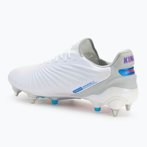 PUMA King Ultimate MxSG men's football boots puma white/bluemazing/flat light grey/sunset glow