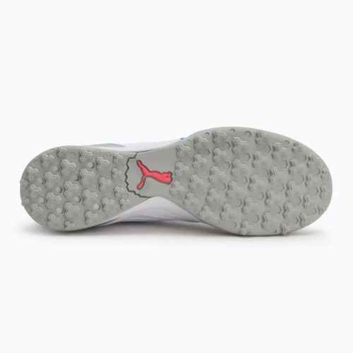 PUMA King Pro TT football boots puma white/bluemazing/flat light grey/sunset glow