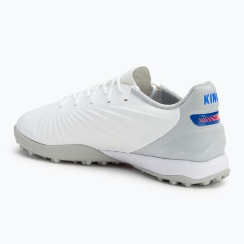 PUMA King Match TT football boots puma white/bluemazing/flat light grey/sunset glow