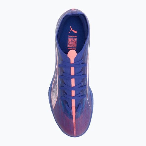 PUMA Ultra 5 Match IT lapis lazuli/puma white/sunset glow football boots
