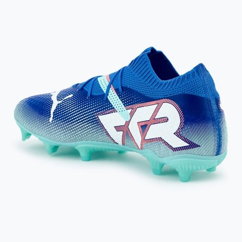 PUMA Future 7 Pro FG/AG men's football boots bluemazing/puma white/electric peppermint