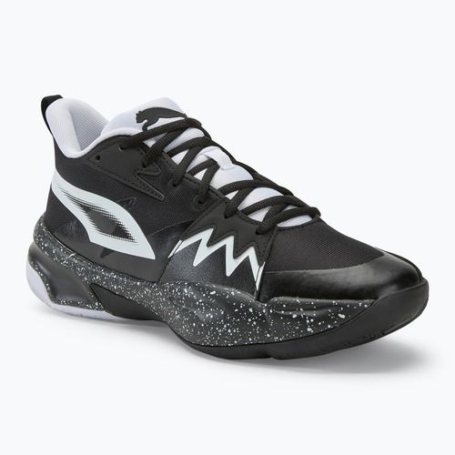 Men's basketball shoes PUMA Genetics Speckle puma black/puma white