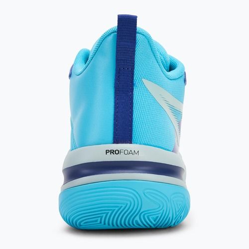 PUMA Genetics purple glimmer/bright aqua/strong gray/white basketball shoes