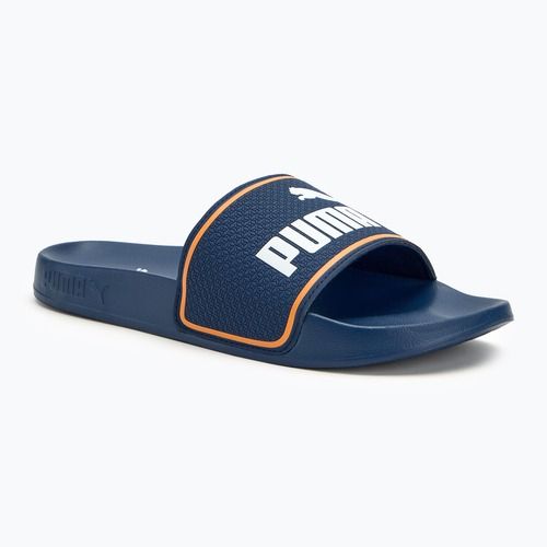 PUMA Leadcat 2.0 slides persian blue/puma white/pumpkin pie