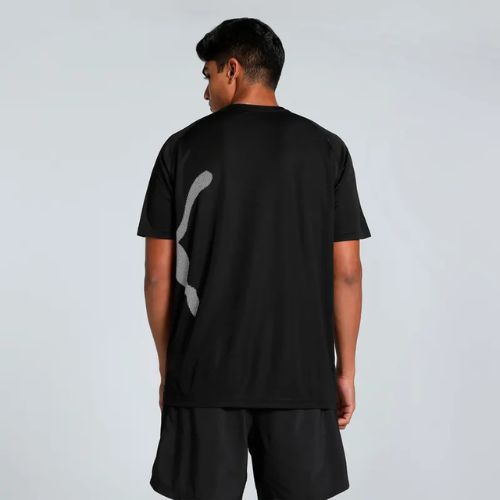 Men's PUMA Train All Day Big Cat Tee puma black