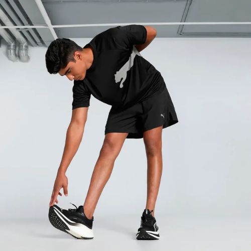 Men's PUMA Train All Day Big Cat Tee puma black