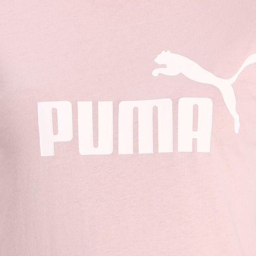 Women's PUMA ESS Logo T-shirt bridal rose