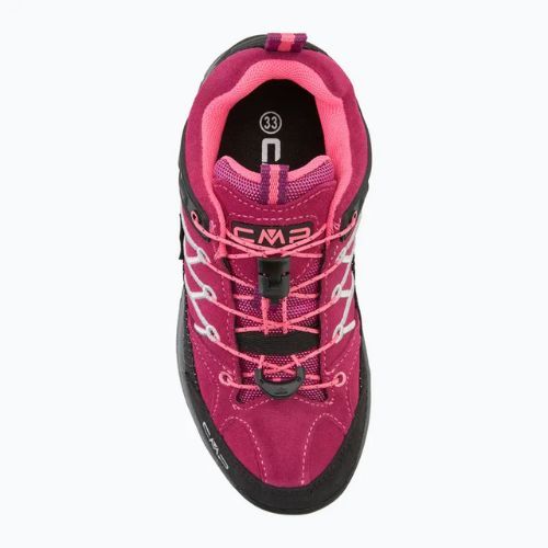 CMP children's trekking boots Rigel Low Wp berry / pink fluo