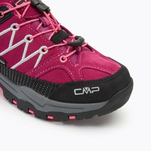 CMP children's trekking boots Rigel Low Wp berry / pink fluo