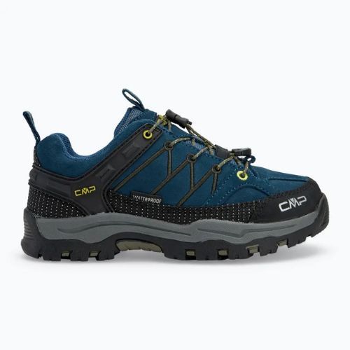 CMP children's trekking boots Rigel Low Wp blue ink / yellow