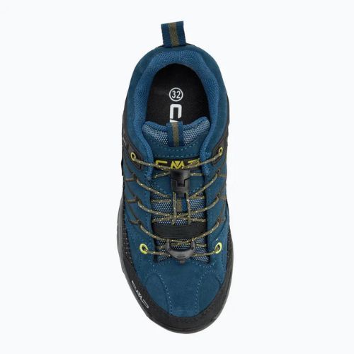 CMP children's trekking boots Rigel Low Wp blue ink / yellow