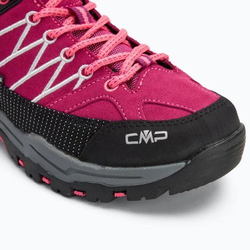 CMP junior boots Rigel Low Wp berry / pink fluo
