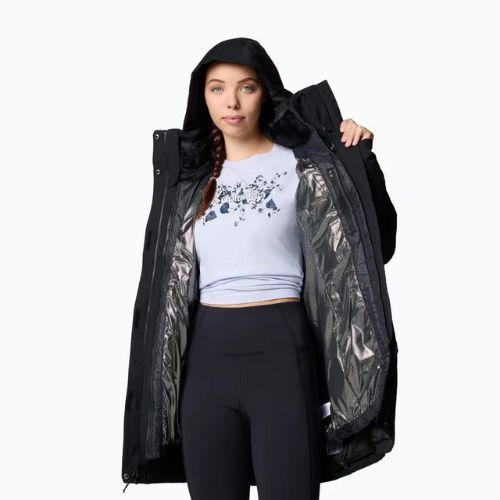 Women's 3-in-1 jacket Columbia Pulaski II Interchange black
