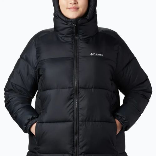 Columbia women's down jacket Puffect II Mid Hooded black