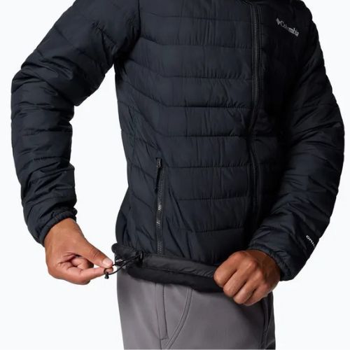 Columbia Powder Lite II Hooded black men's down jacket