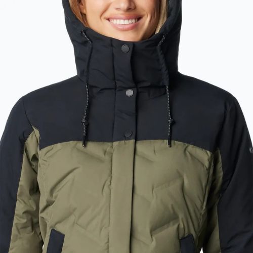 Women's Columbia Mountain Croo III Mid Down Coat stone green/black