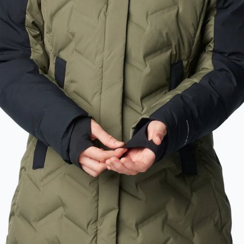 Women's Columbia Mountain Croo III Mid Down Coat stone green/black