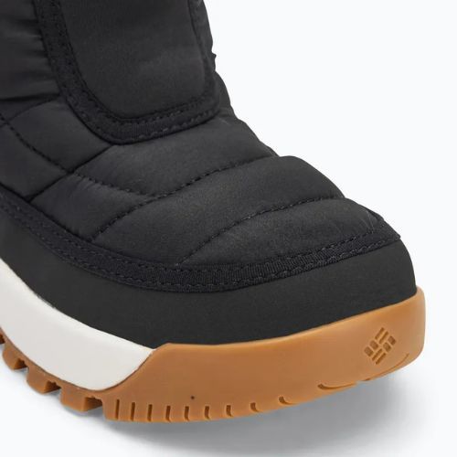 Columbia Youth Snowtrot Mid black/sea salt children's snow boots