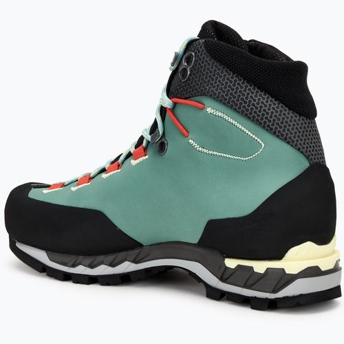 La Sportiva women's high altitude boot Trango Tech Leather GTX juniper/zest