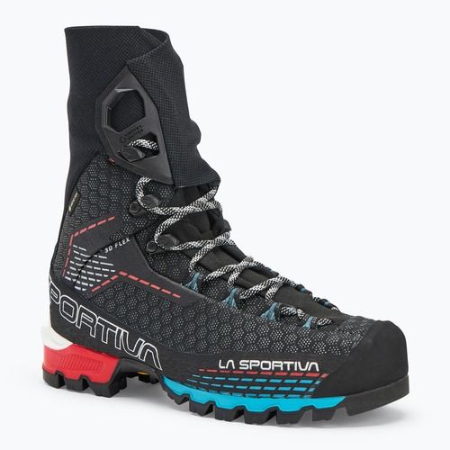 La Sportiva women's high alpine boots Trango Pro GTX black/ hibiscus