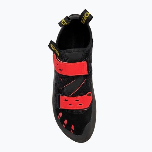 La Sportiva men's climbing shoes Tarantula black/poppy
