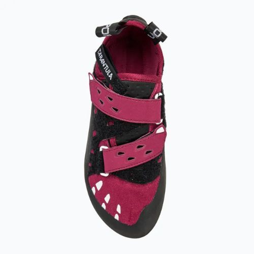 La Sportiva Tarantula red plum women's climbing shoe