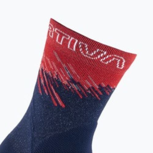 La Sportiva Ultra Running deep sea/cherry tomato running socks