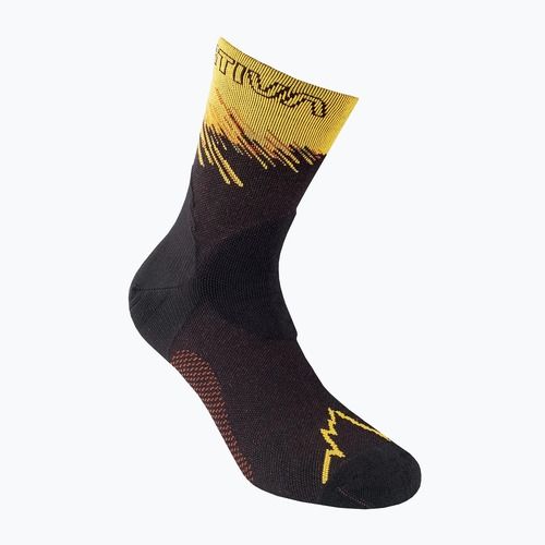 La Sportiva Ultra Running socks black/yellow