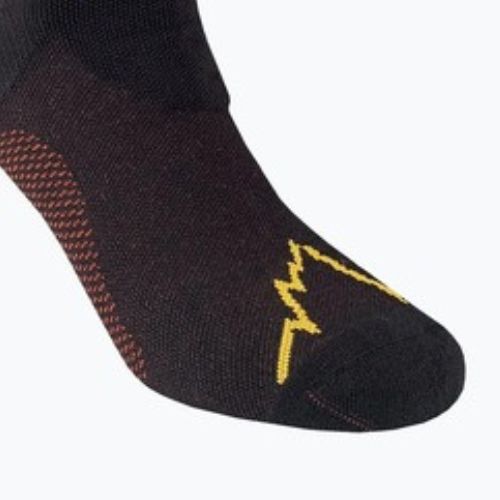 La Sportiva Ultra Running socks black/yellow
