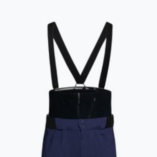 Men's La Sportiva Chaser Evo Shell Bib deep sea/ cherry tomato ski trousers